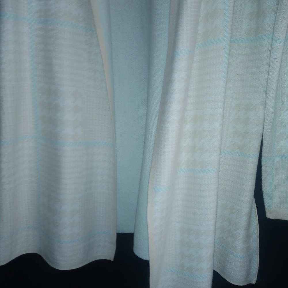 Anne Klein Sz  Medium  Open Cardigan Long knit Women's Mfg $109 NEW - Picture 11 of 11